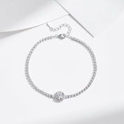 Mira Sterling Silver Bracelet - 6