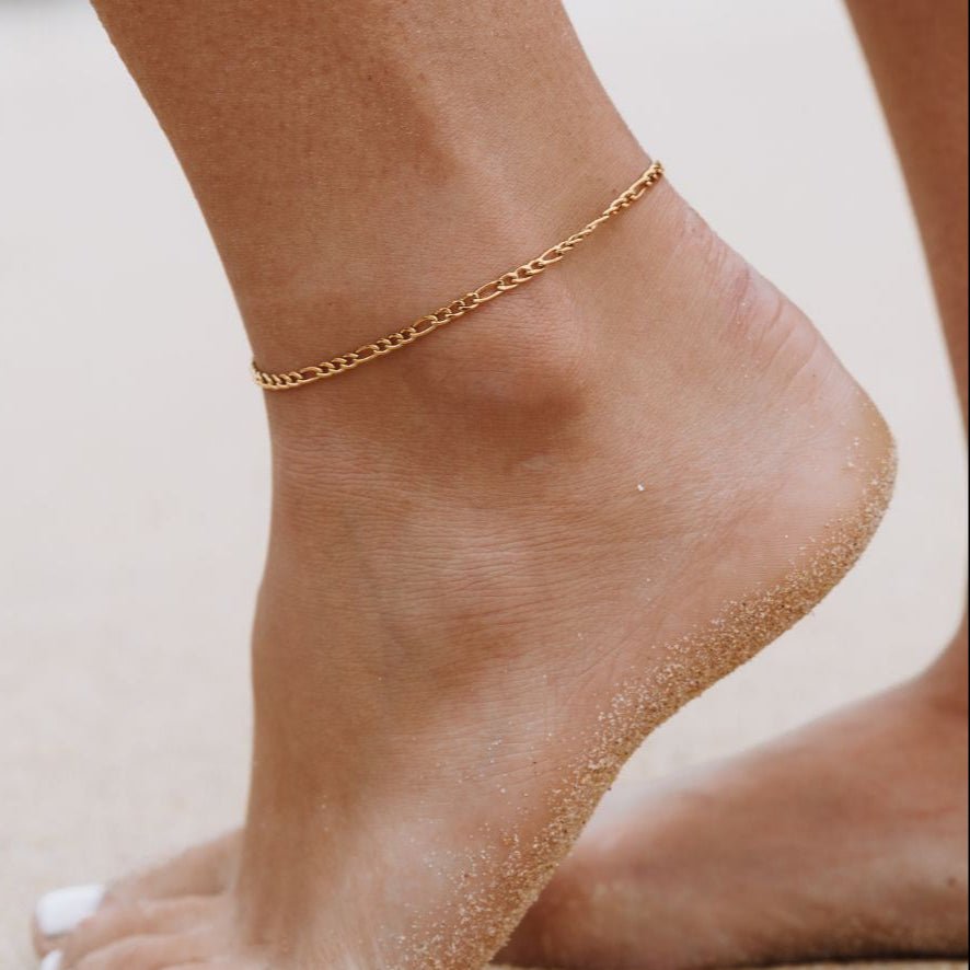 Mirabel Chain Anklet - Anklet - Gold - 1