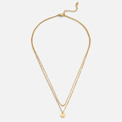 Miranda Gold Tiered Necklace - NAVALLINecklace
