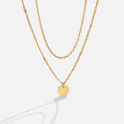 Miranda Gold Tiered Necklace - Necklace - 2