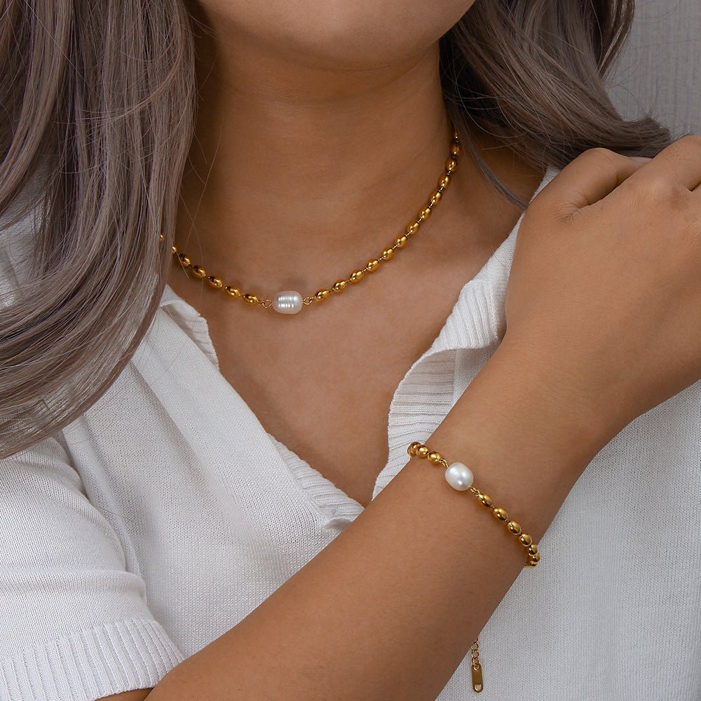 Mireya Pearl Choker - NAVALLI