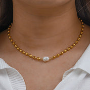 Mireya Pearl Choker - 1