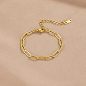 Modern Paperclip Chain Bracelet - NAVALLIBracelet