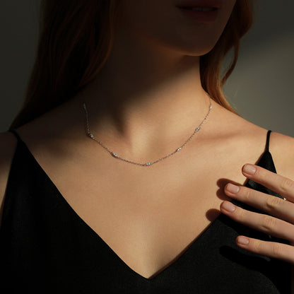 Naomi Zircon Necklace - NAVALLI