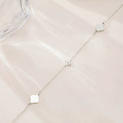 Naya Crystal Clover Necklace - Necklaces - Gold - 2