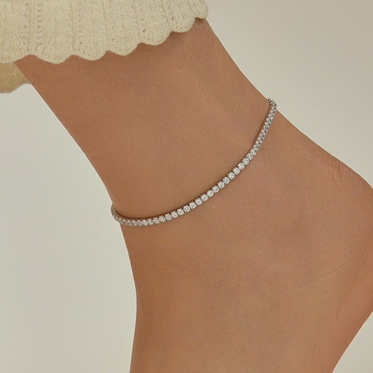 Nia Tennis Anklet - NAVALLI