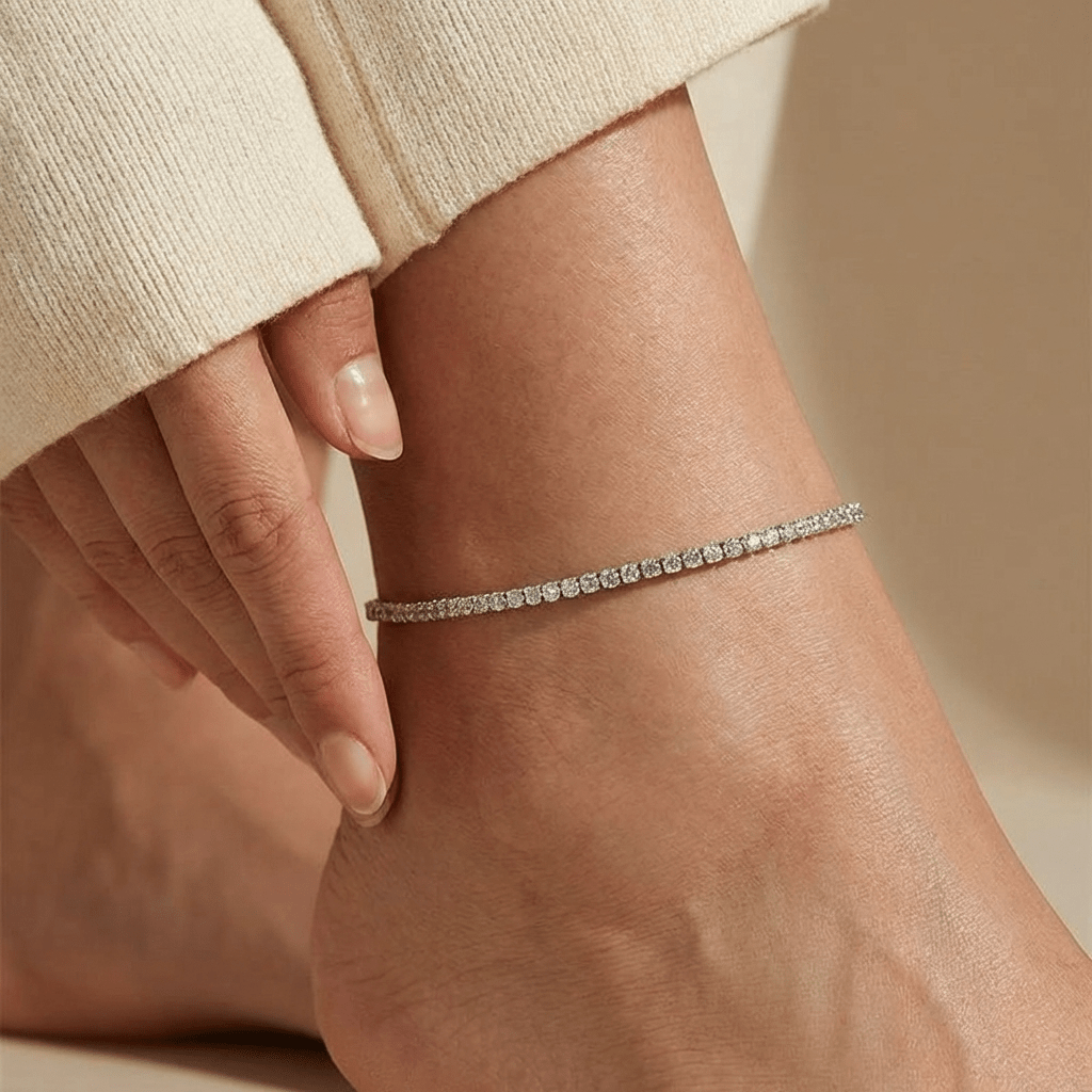 Nia Tennis Anklet - 1