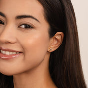 Nina Leaf Studs - Earrings - 4