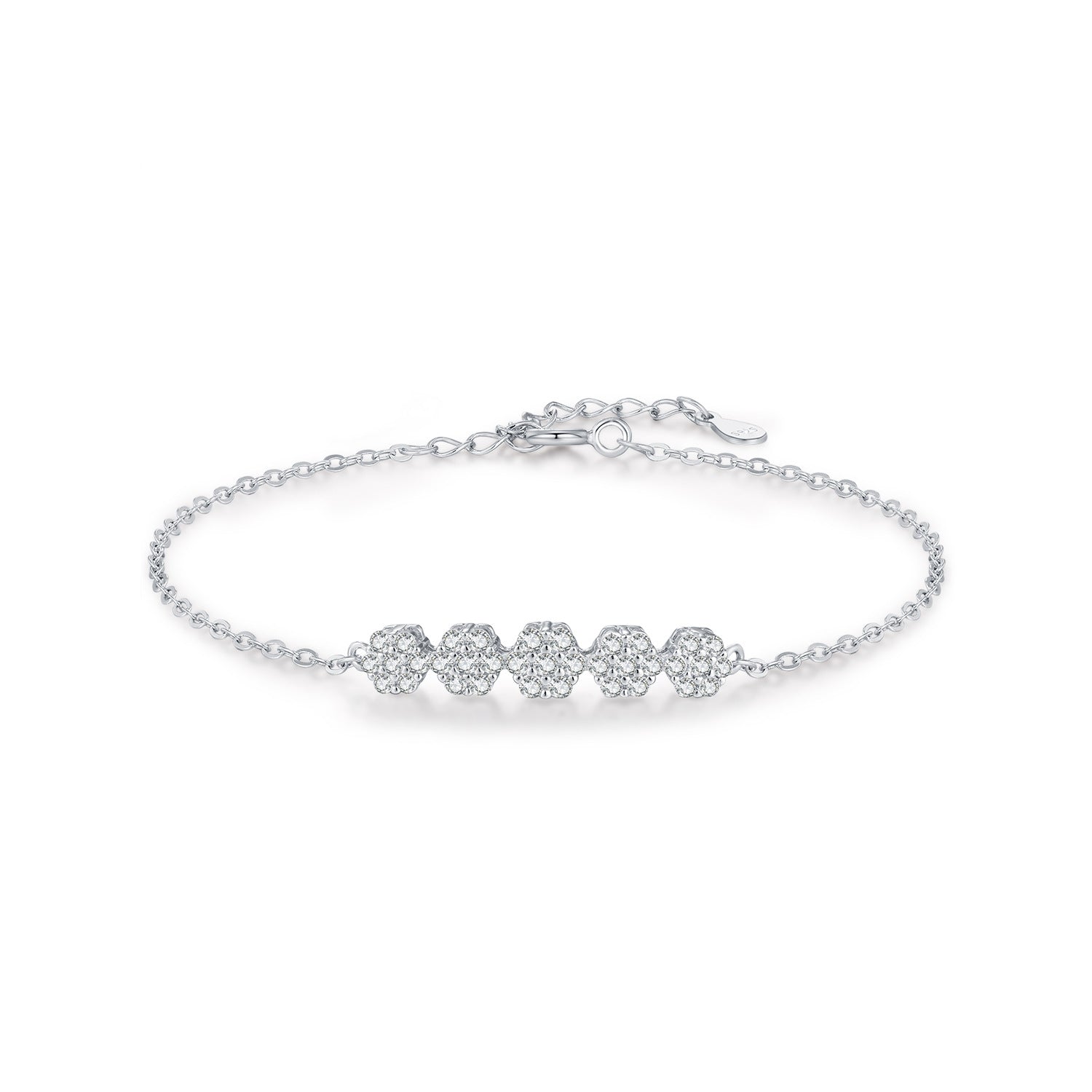 Nina Sterling Silver Bracelet - NAVALLI