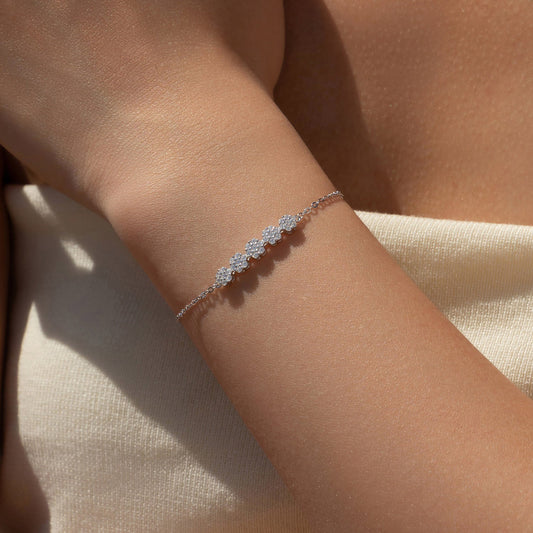 Nina Sterling Silver Bracelet - NAVALLI