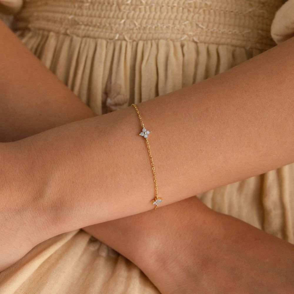 Noa Clover Bracelet - Gold - 1