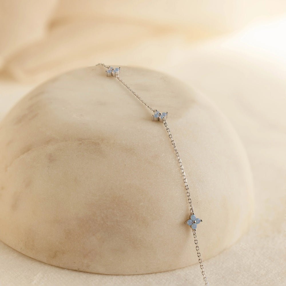 Noa Clover Bracelet - Silver - 7