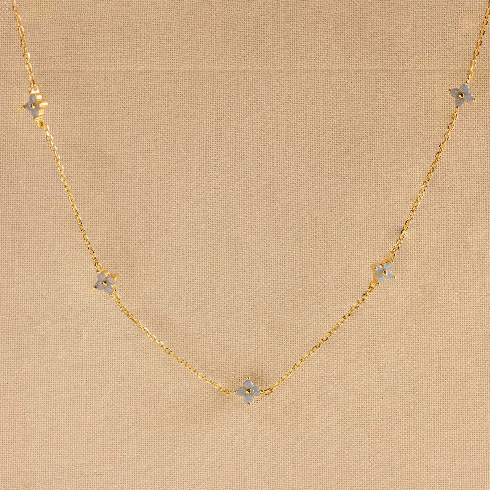 Noa Clover Necklace - Gold - 2