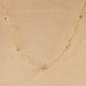 Noa Clover Necklace - Gold - 2