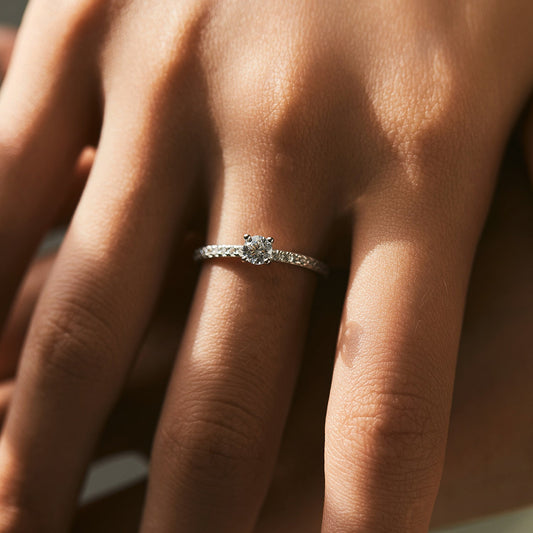 Noelia Silver Ring - NAVALLI