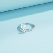 Noelia Silver Ring - US 5 | UK J - 3