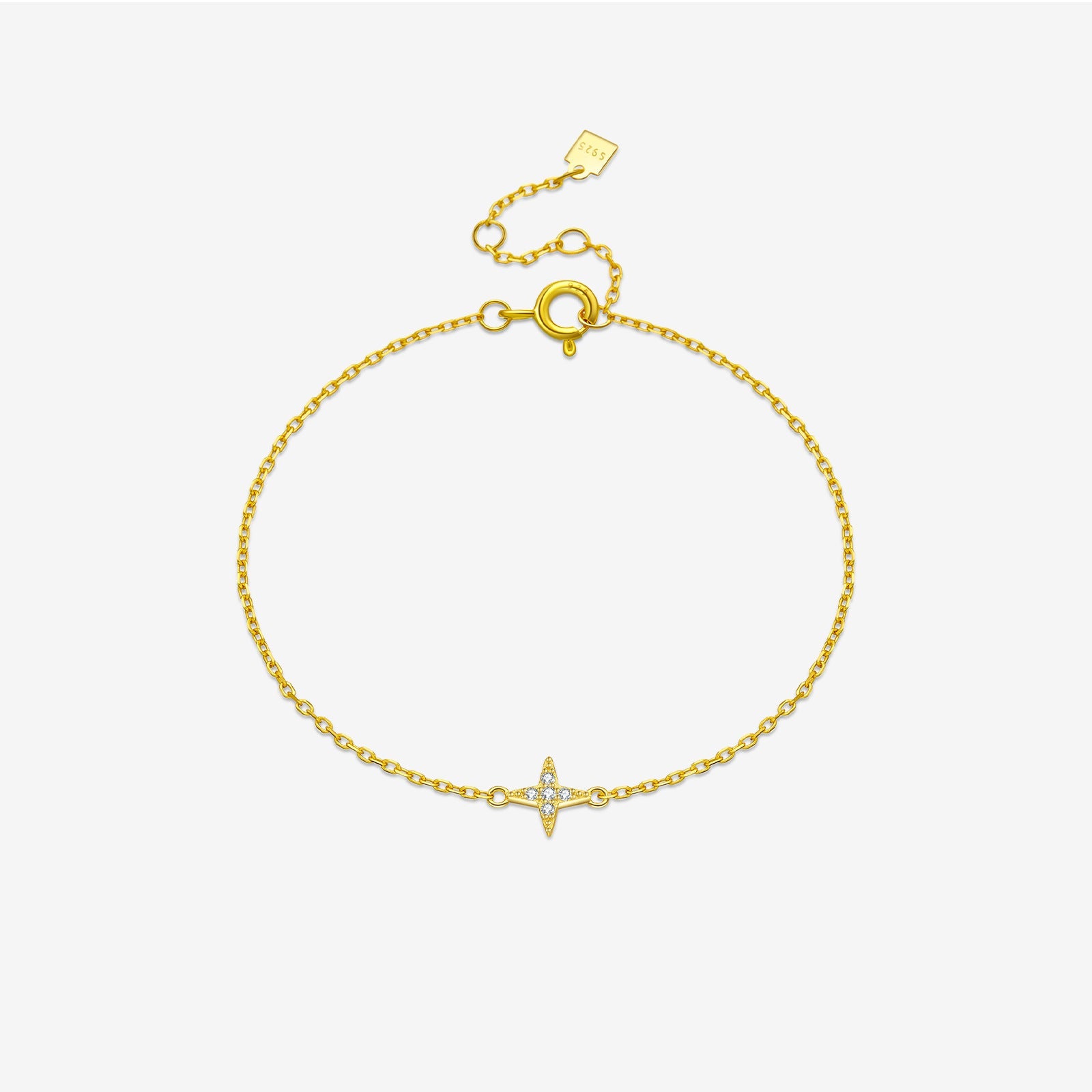 Noelle Star Bracelet - Gold - 4