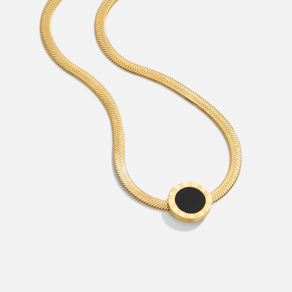 Noir Bloom Pendant - NAVALLINecklace
