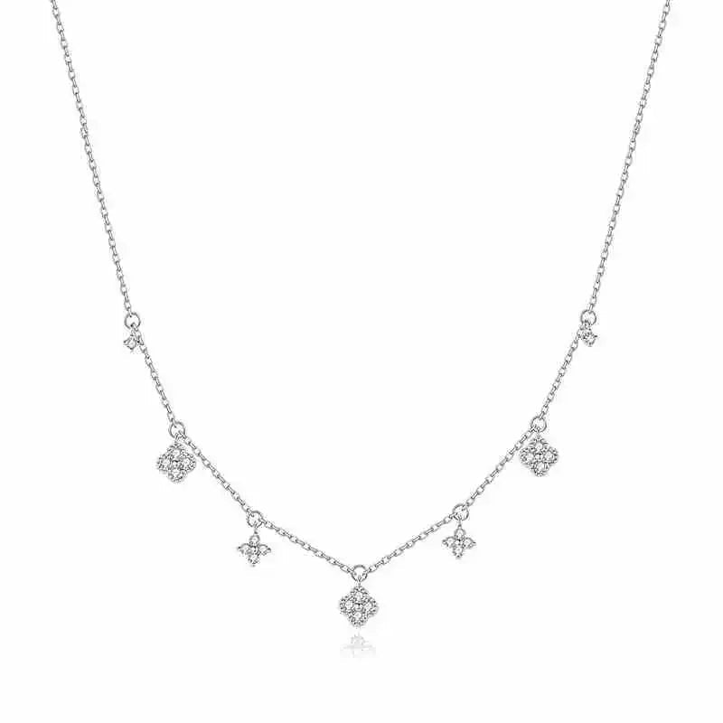 Noor Charm Necklace - Necklace - Silver - 7