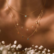 Noor Charm Necklace - Necklace - Gold - 4