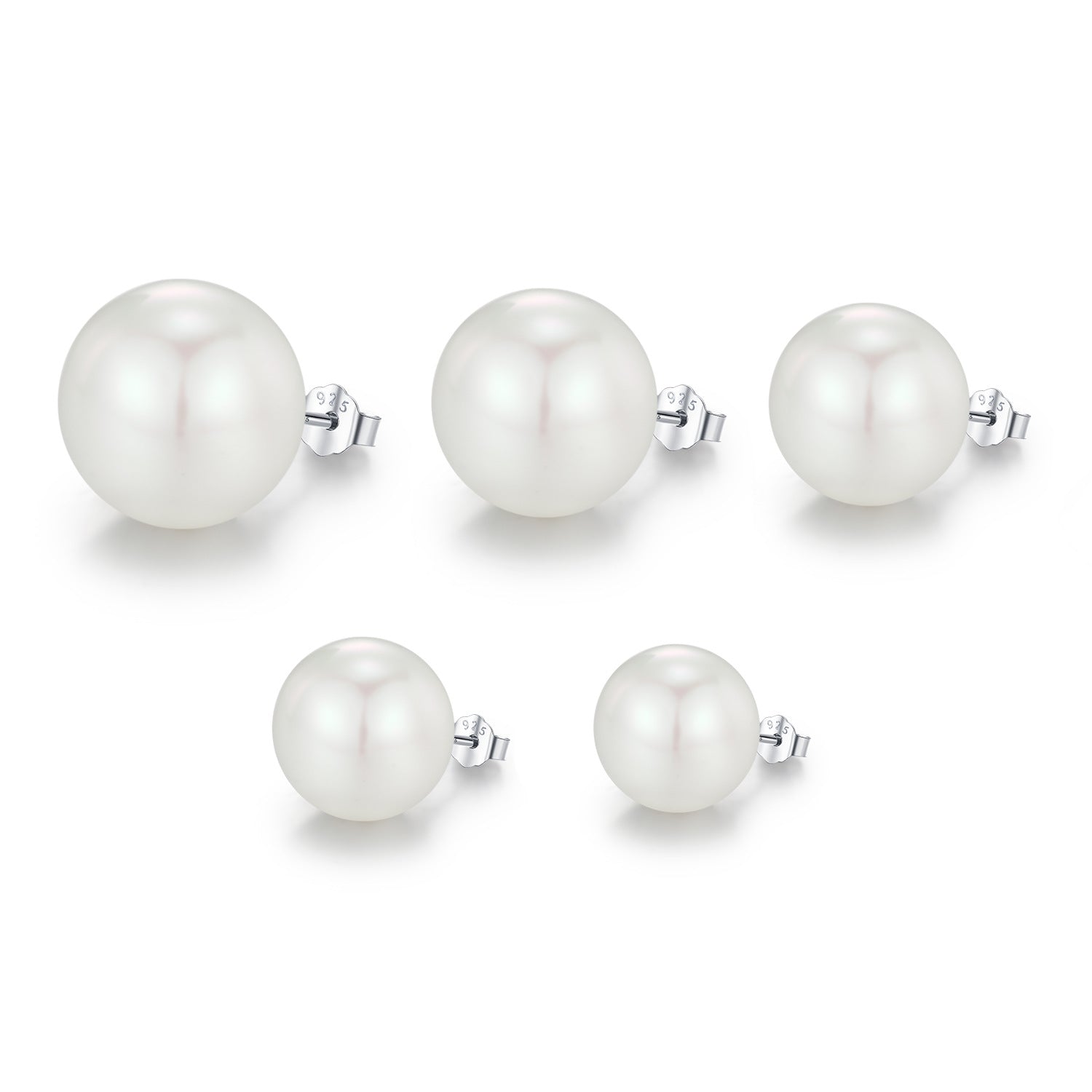 Noor Pearl Earrings - 6mm - 3