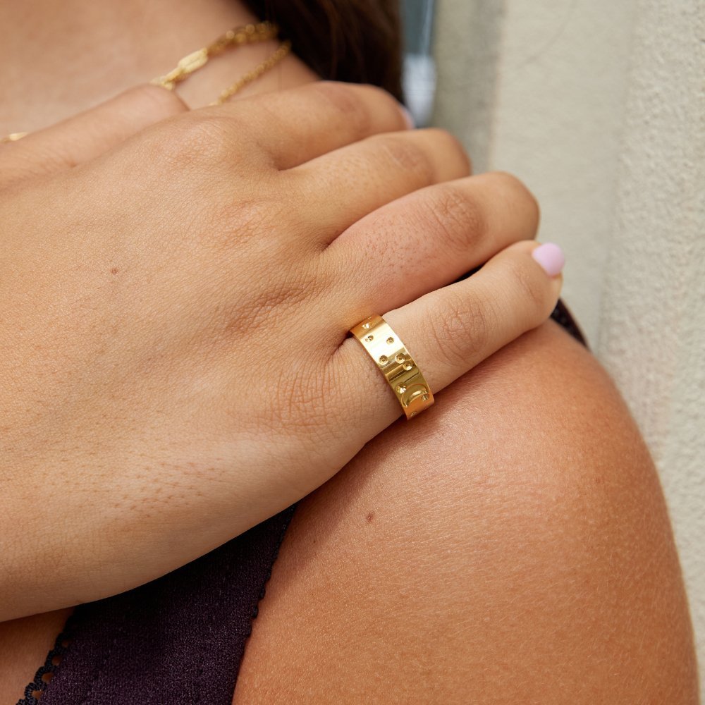 Nova Gold Ring - Ring - US 6 | UK L - 1