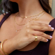 Nova Gold Ring - Ring - US 6 | UK L - 3