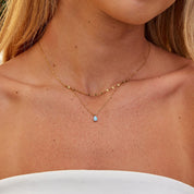 Nova Opal Drop Necklace - Necklace - 3