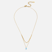 Nova Opal Drop Necklace