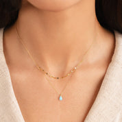 Nova Opal Drop Necklace - Necklace - 1