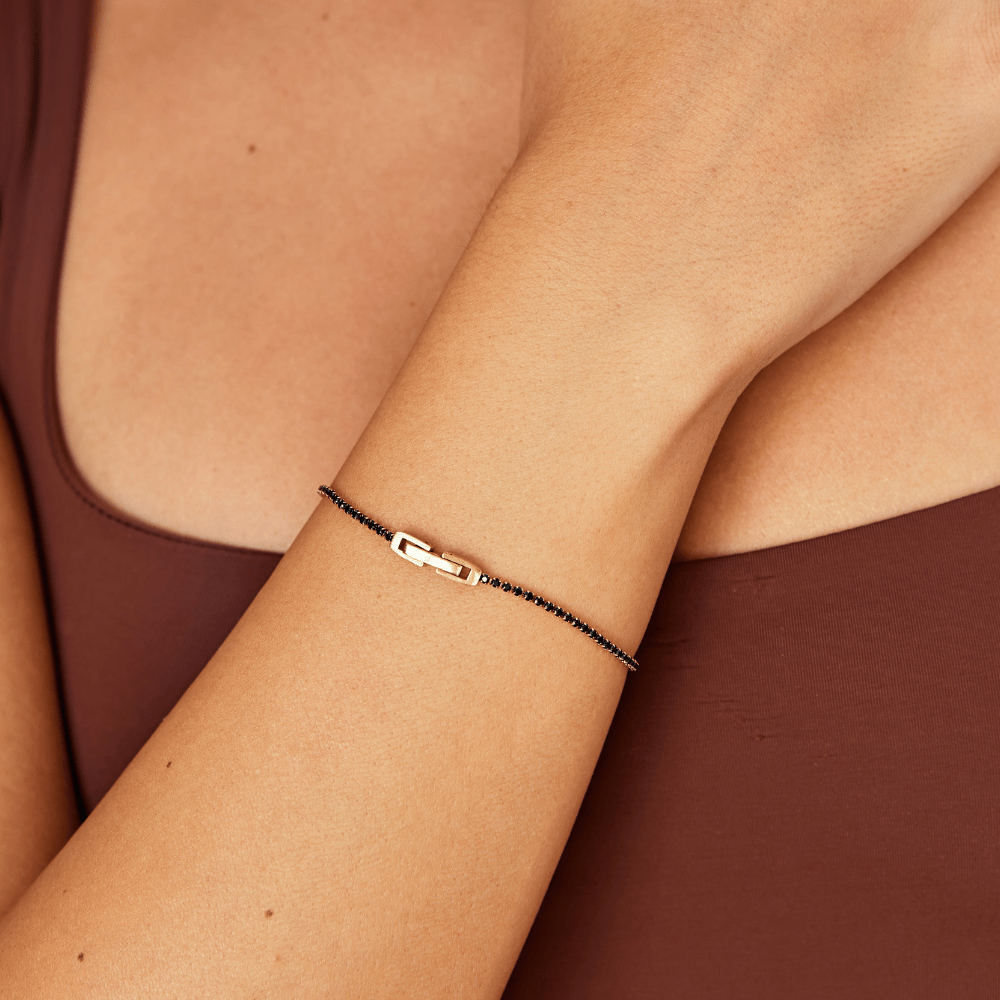 Obsidian Dusk Bracelet - Bracelet - 6.3in - 1