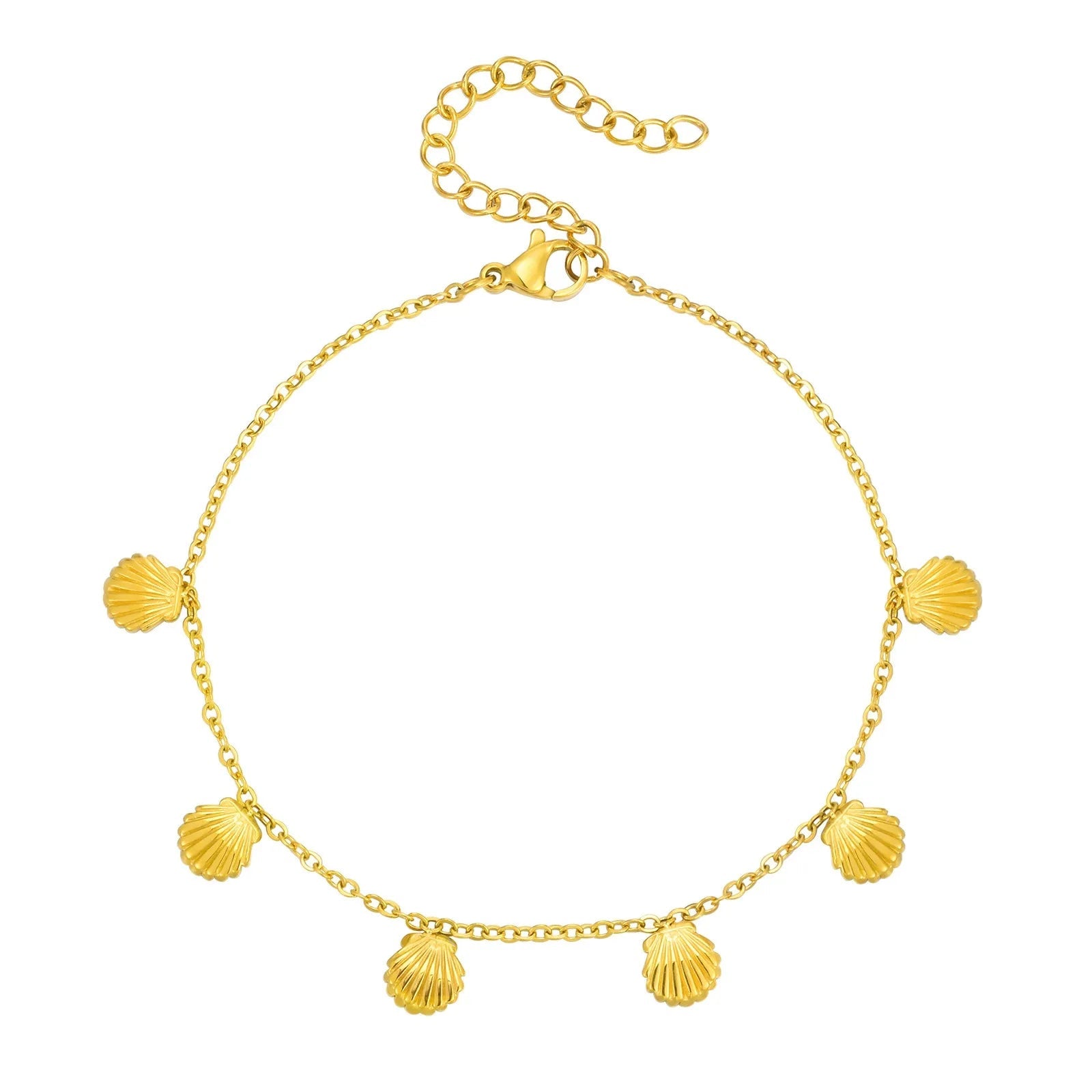 Ondine Seashell Anklet - Anklet - 5