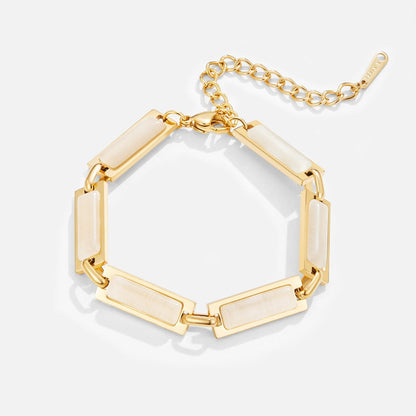 Opal Gold Baguette Bracelet - My StoreBracelet