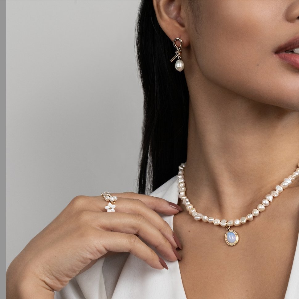 Orla Pearl Earrings - Earrings - 4