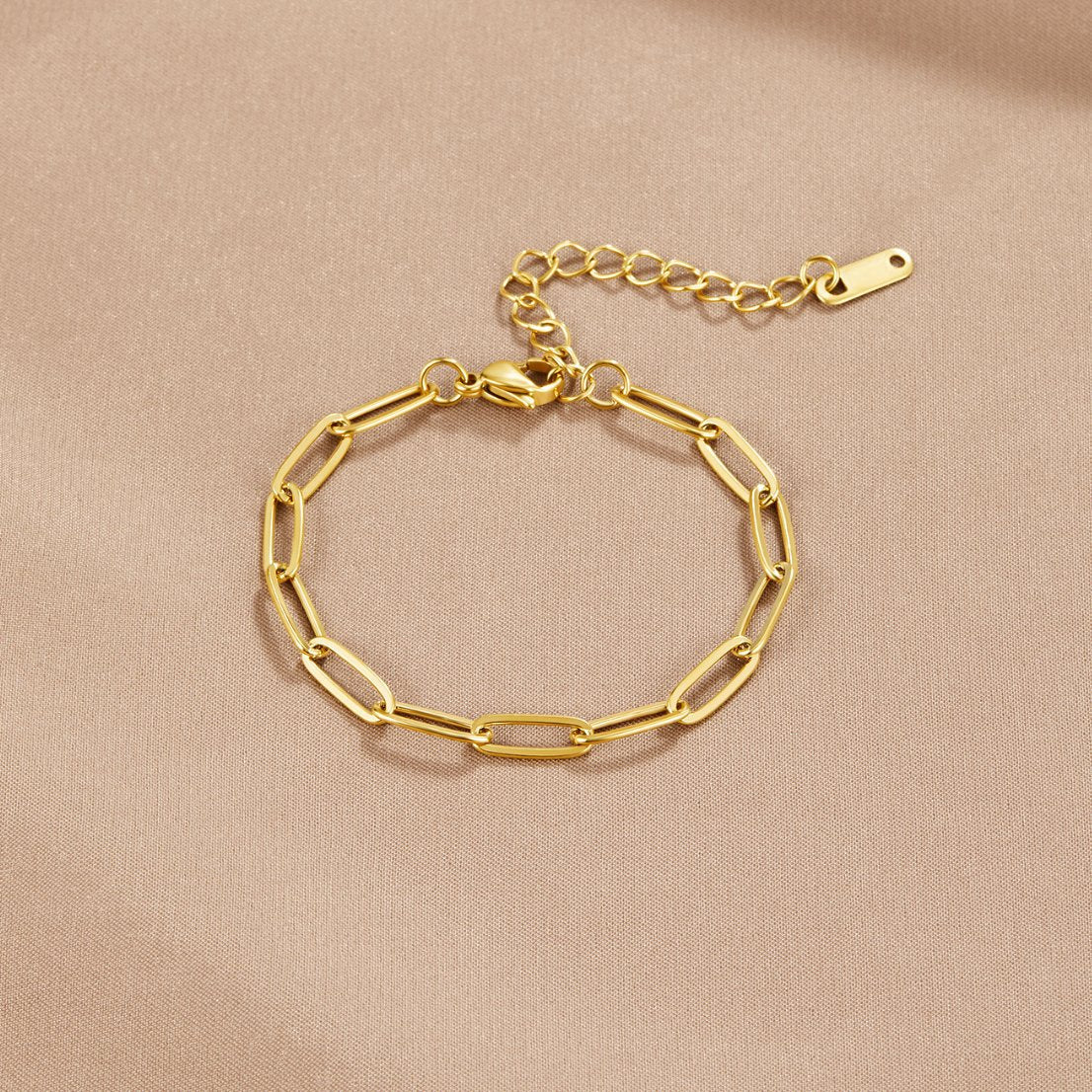 Paperclip Gold Bracelet - My StoreBracelet