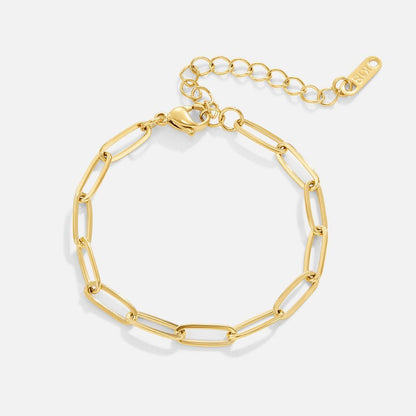 Paperclip Gold Bracelet - My StoreBracelet
