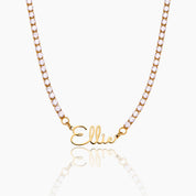 Custom Name Tennis Choker