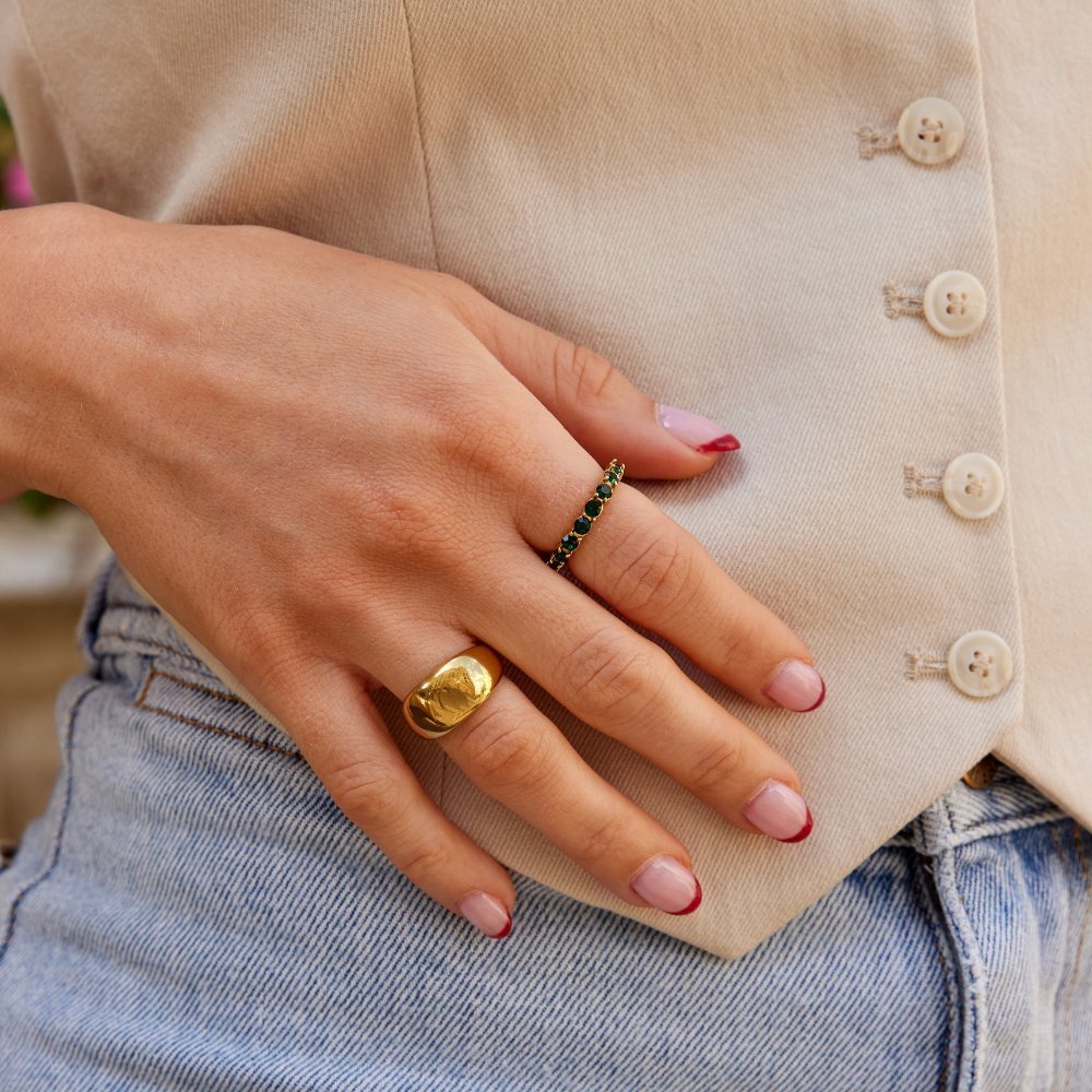 Petra Gold Ring - NAVALLIRing