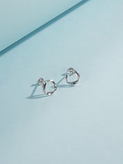 Stella Silver Stud Earrings