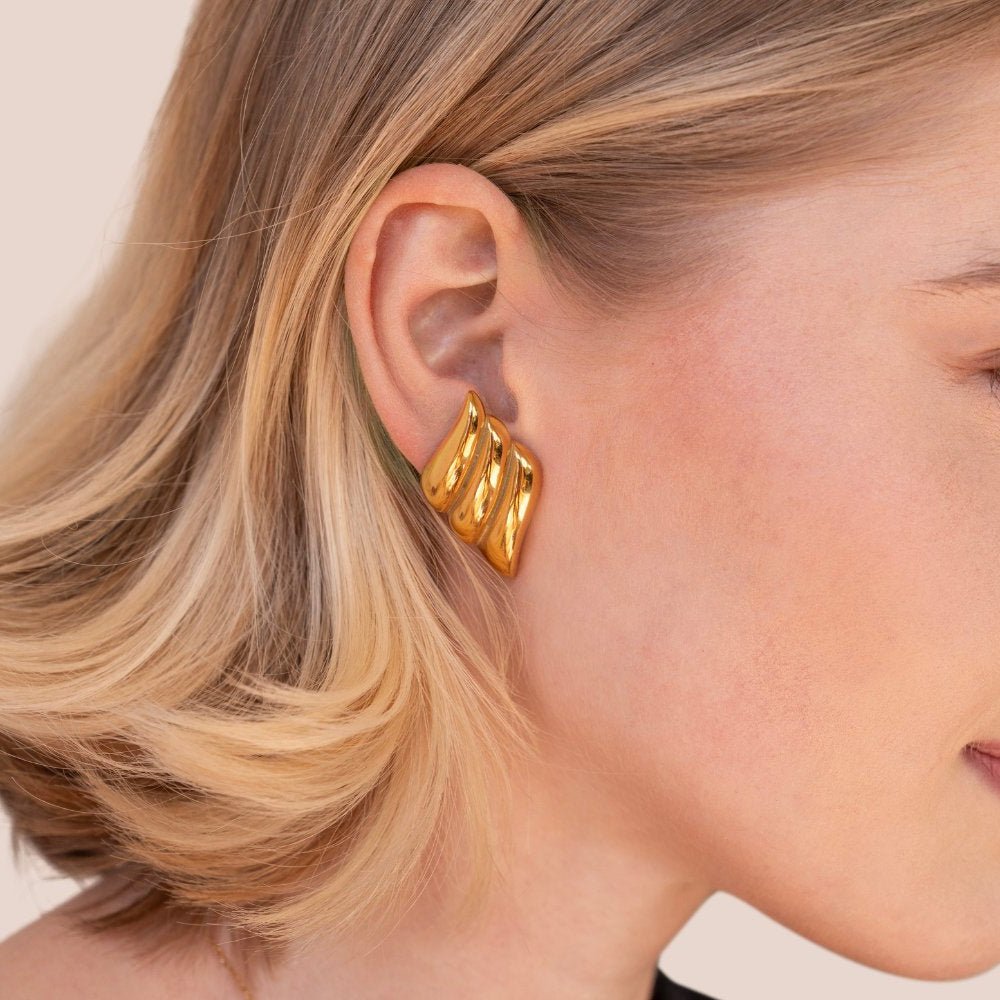 Quinn Gold Earrings - NAVALLIEarrings