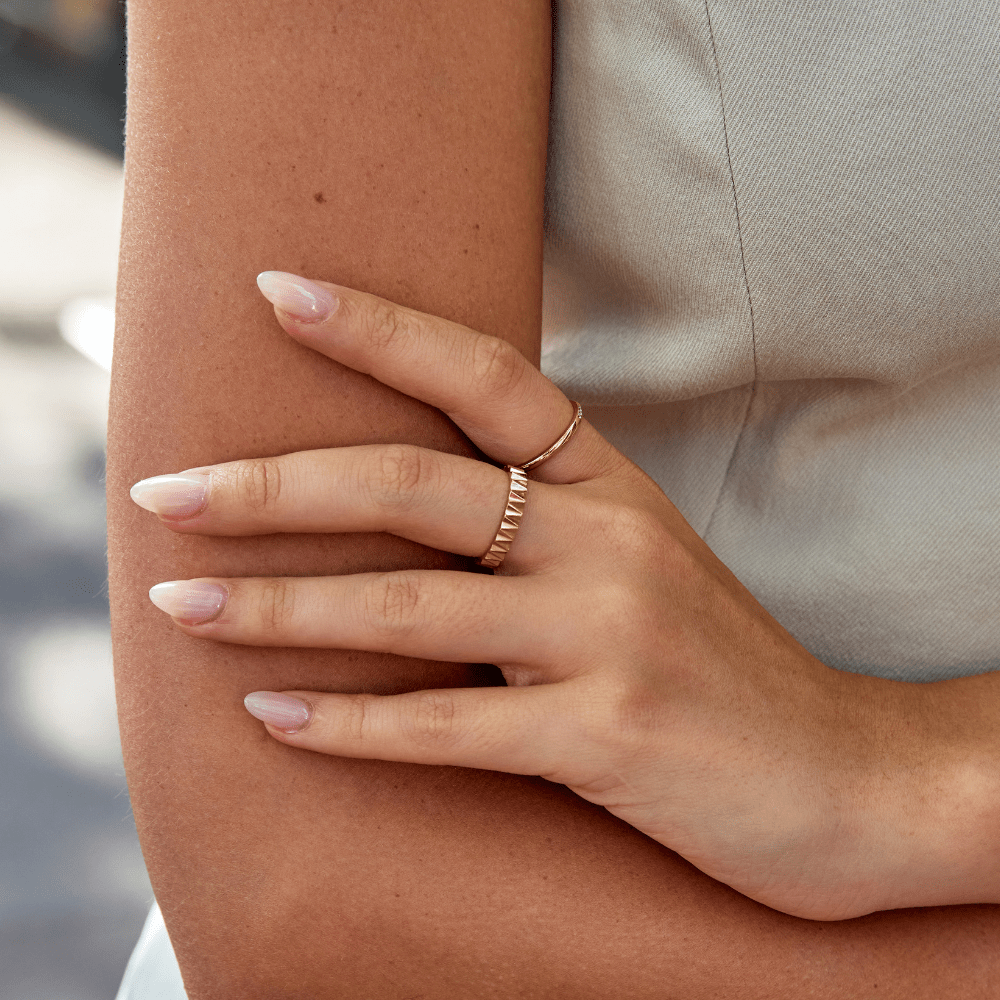 Reene Angular Gold Band