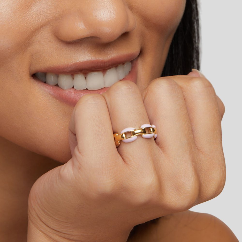 Reyna Pink Chain Band - NAVALLIRing