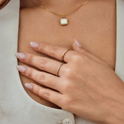 Rhea Crystal Ring - Ring - US 6 | UK L - 6