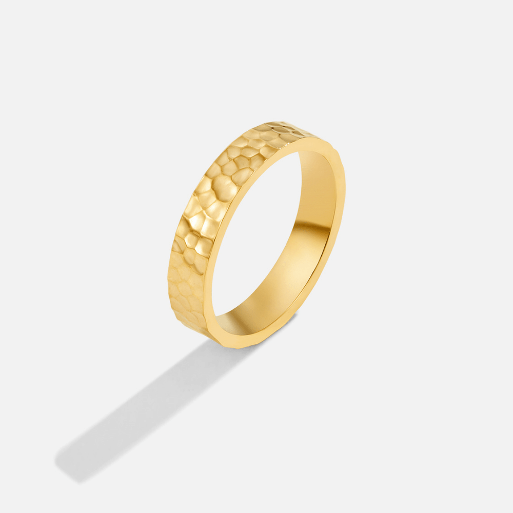 Rhea Hammered Ring - NAVALLIRing