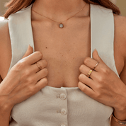 Rhea Hammered Ring - Ring - US 6 | UK L - 3