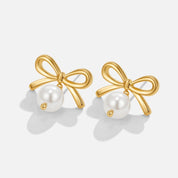 Rina Pearl Earrings - Earrings - 2