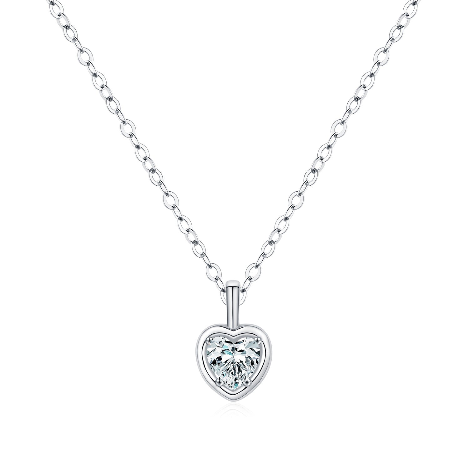 Rivka Silver Pendant Necklace - NAVALLI