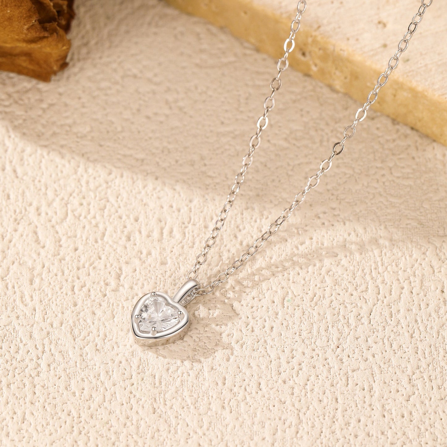 Rivka Silver Pendant Necklace - NAVALLI