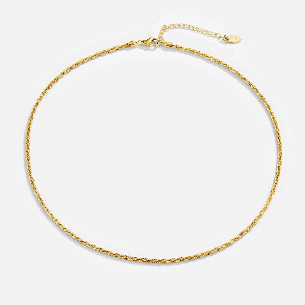 Roselle Gold Necklace - NAVALLINecklace