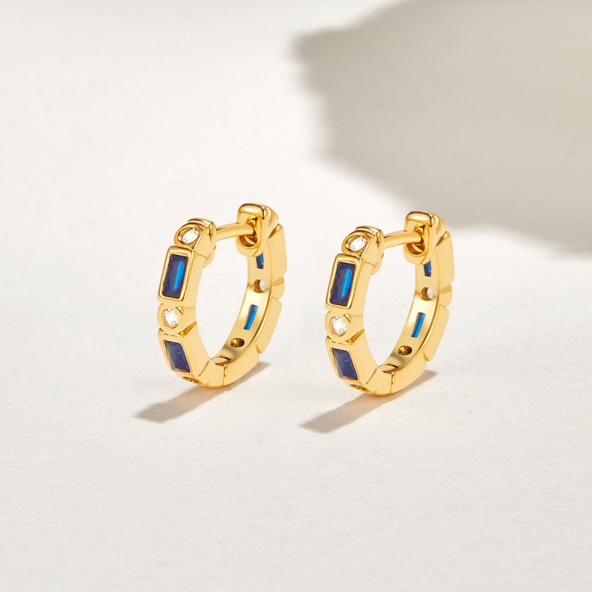 Royal Blue Adeline Crystal Earrings - My StoreEarrings